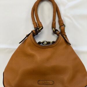 Cole Haan Tan Leather Hobo Bag
